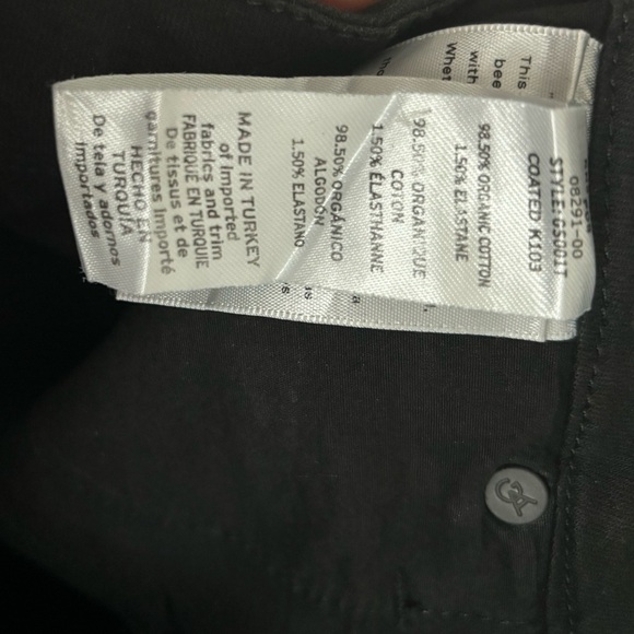 NWT Good American Coated Black Jeans - Picture 3 of 6